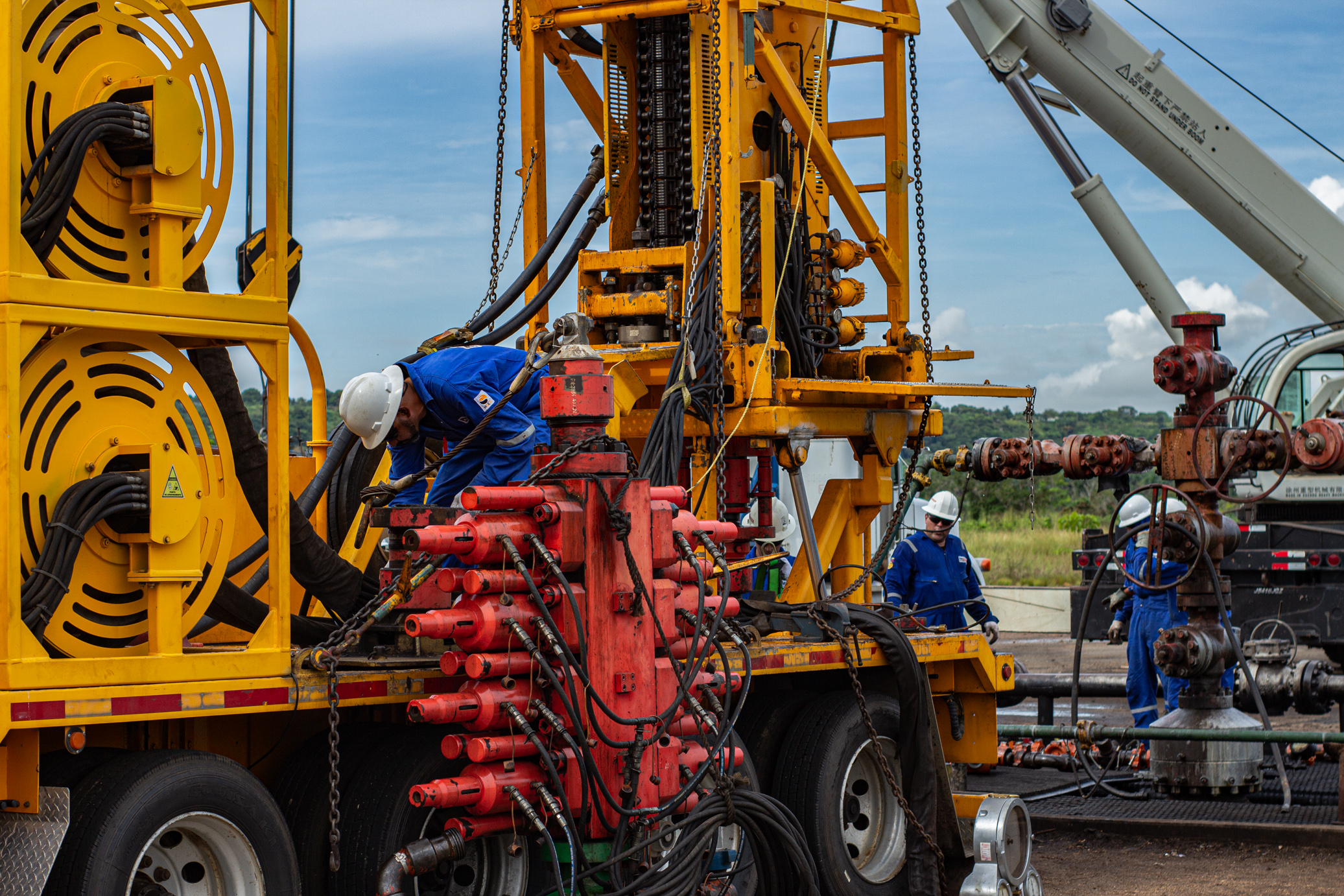 Unidad y operación técnica de Coiled Tubing